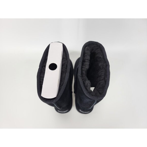 Koolaburra By Ugg Koola Tall Leather Mid Calf Boots Womens Size 5 Black 1017089 - Picture 5 of 12